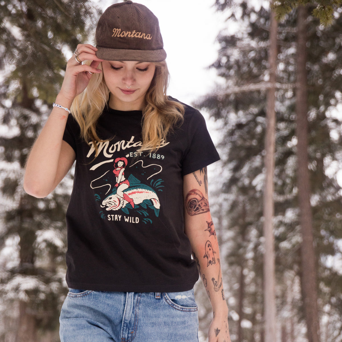 Stay Wild Tee (Ladies)