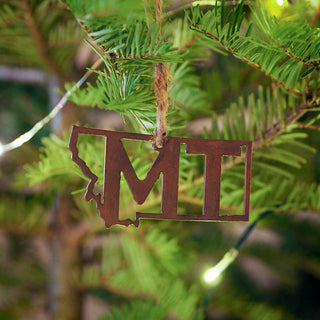 Big Mt Metal ornament