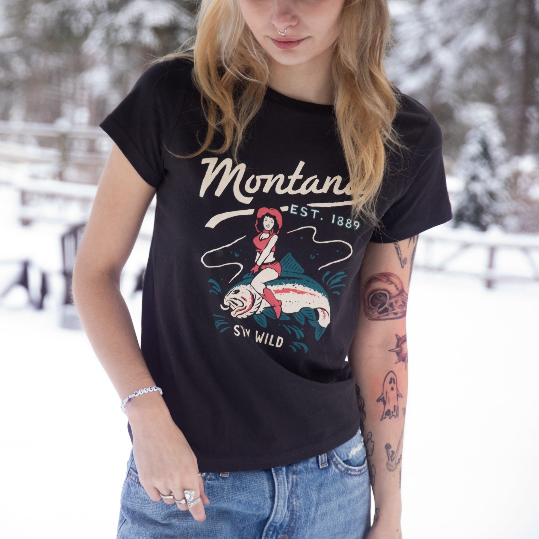 Stay Wild Tee (Ladies)