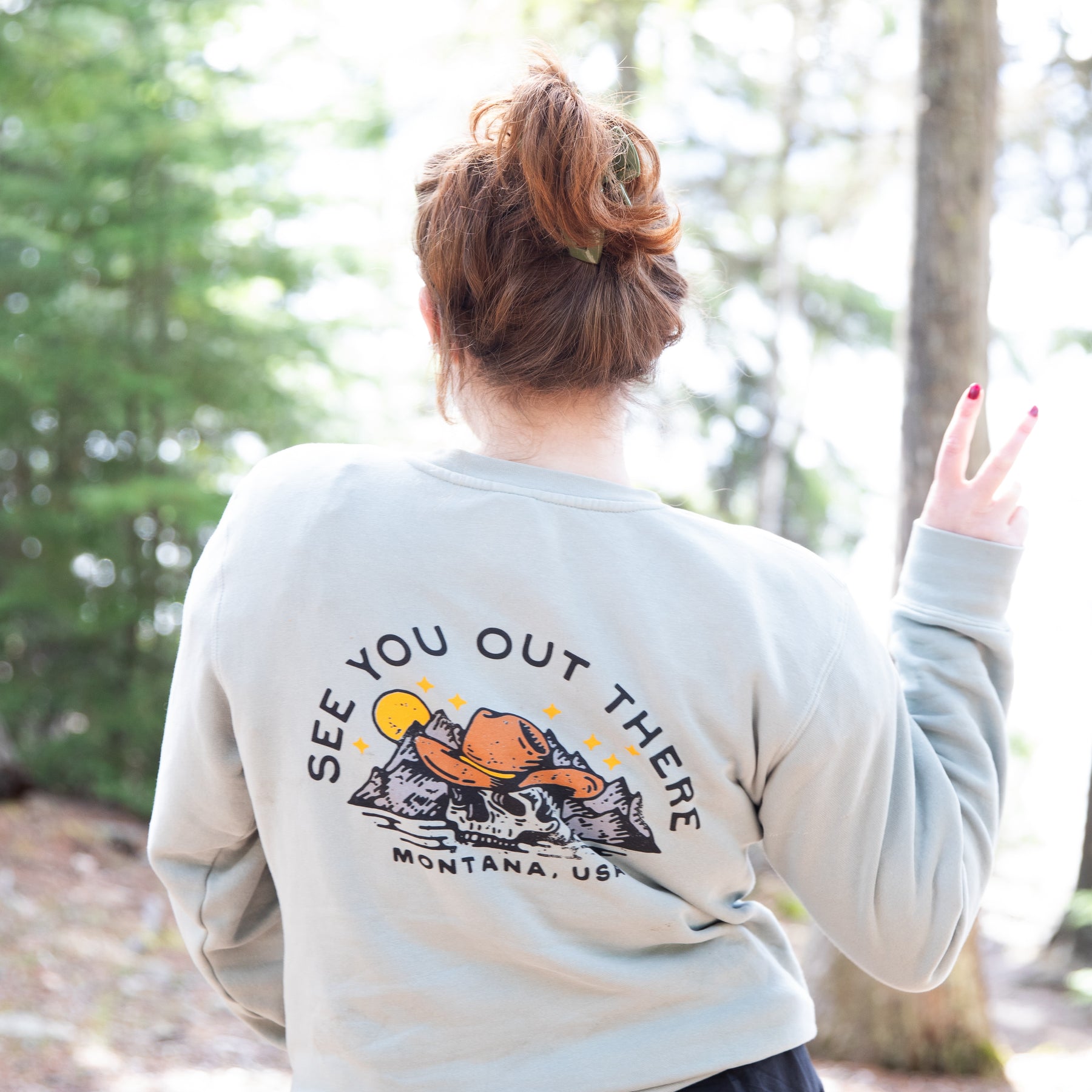 See You Out There Crewneck Sweatshirt