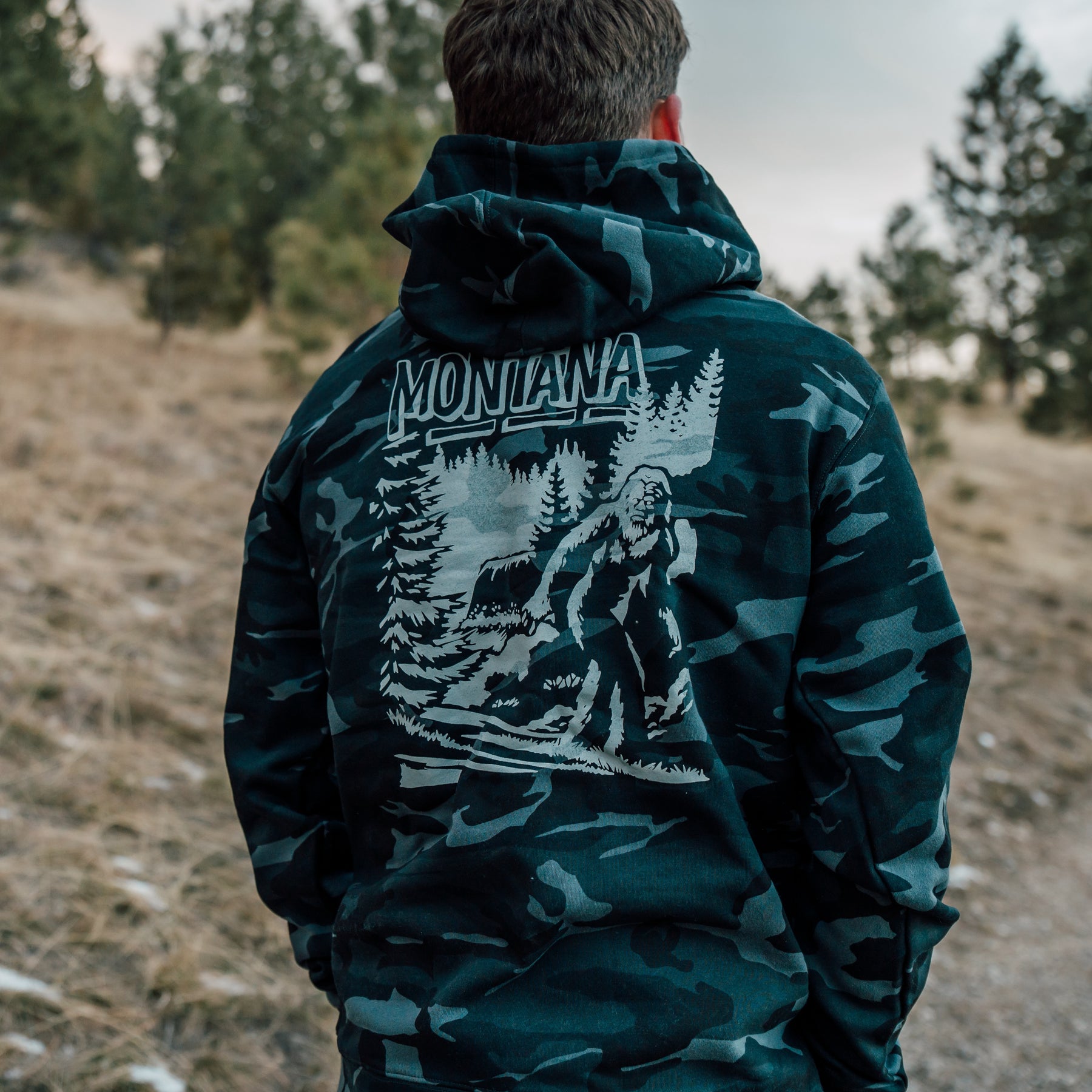 Montana Bigfoot Camo Heavyweight Hoodie