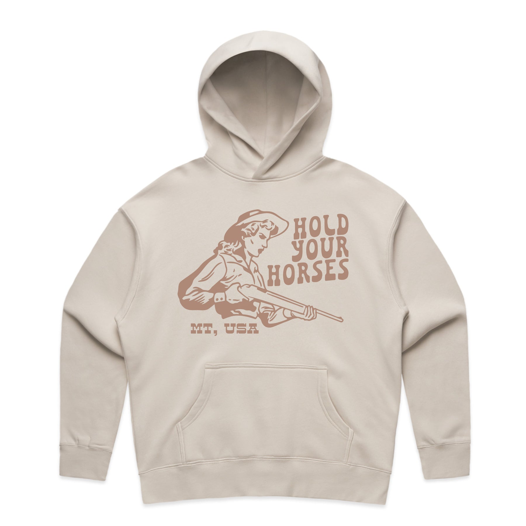 Hold Your Horses Heavyweight Hoodie - MONTANA SHIRT CO.